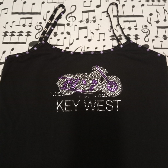 Twin Motorcycle Apparel Tops - Key West Tank Top Twin Motorcycle Apparel